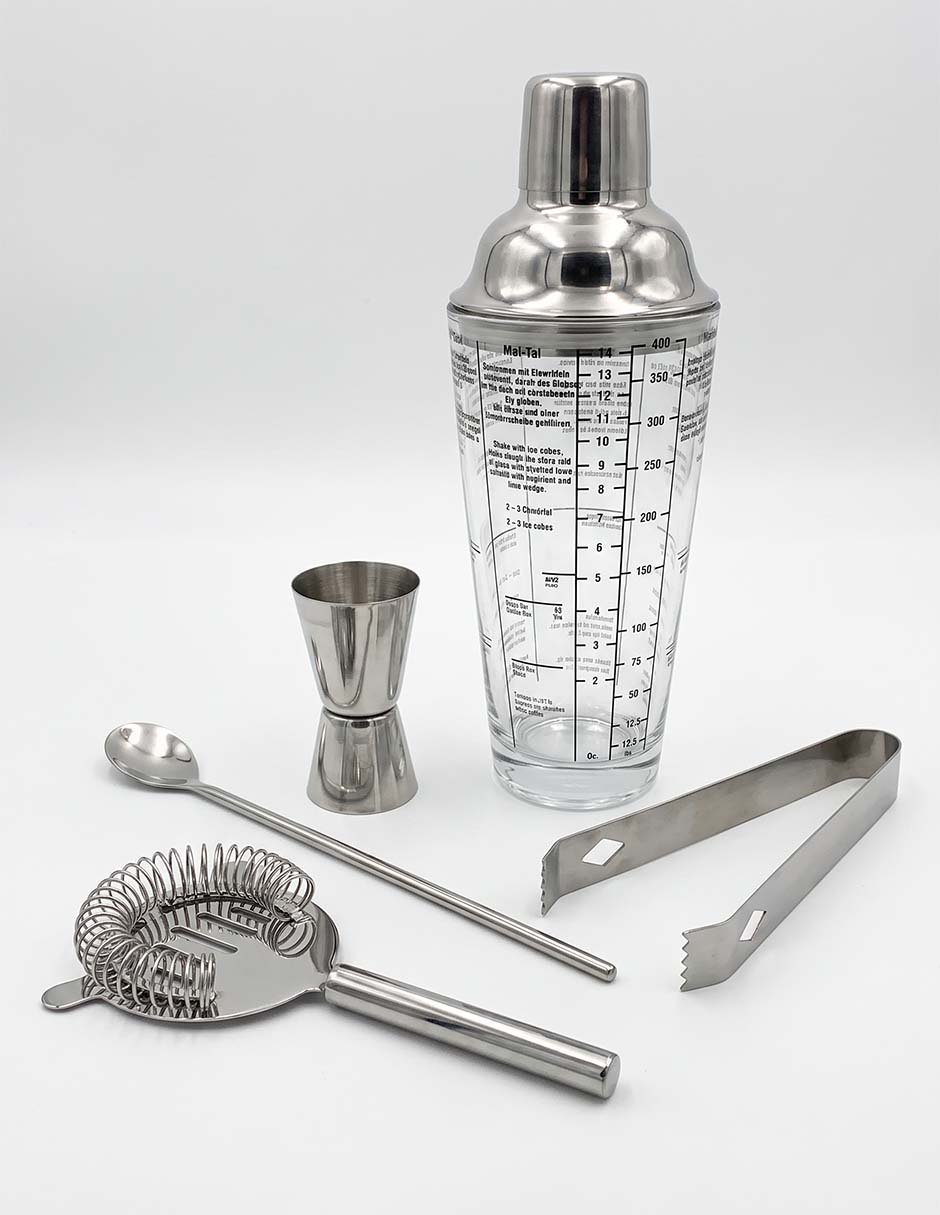 Set bar de acero inoxidable 2