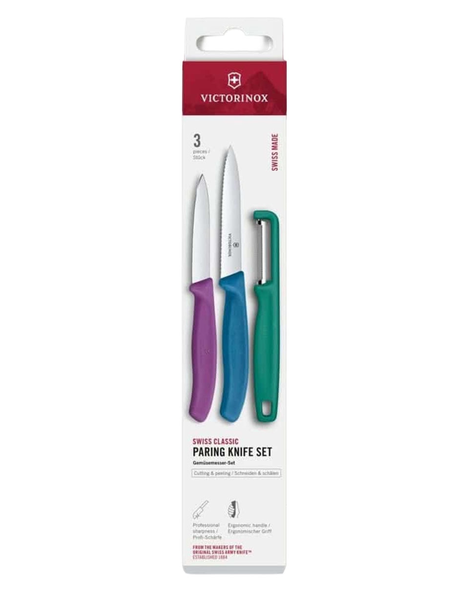 Set de cuchillos mondador Swiss Classic 3 piezas Set de cuchillos mondador Swiss Classic 3 piezas