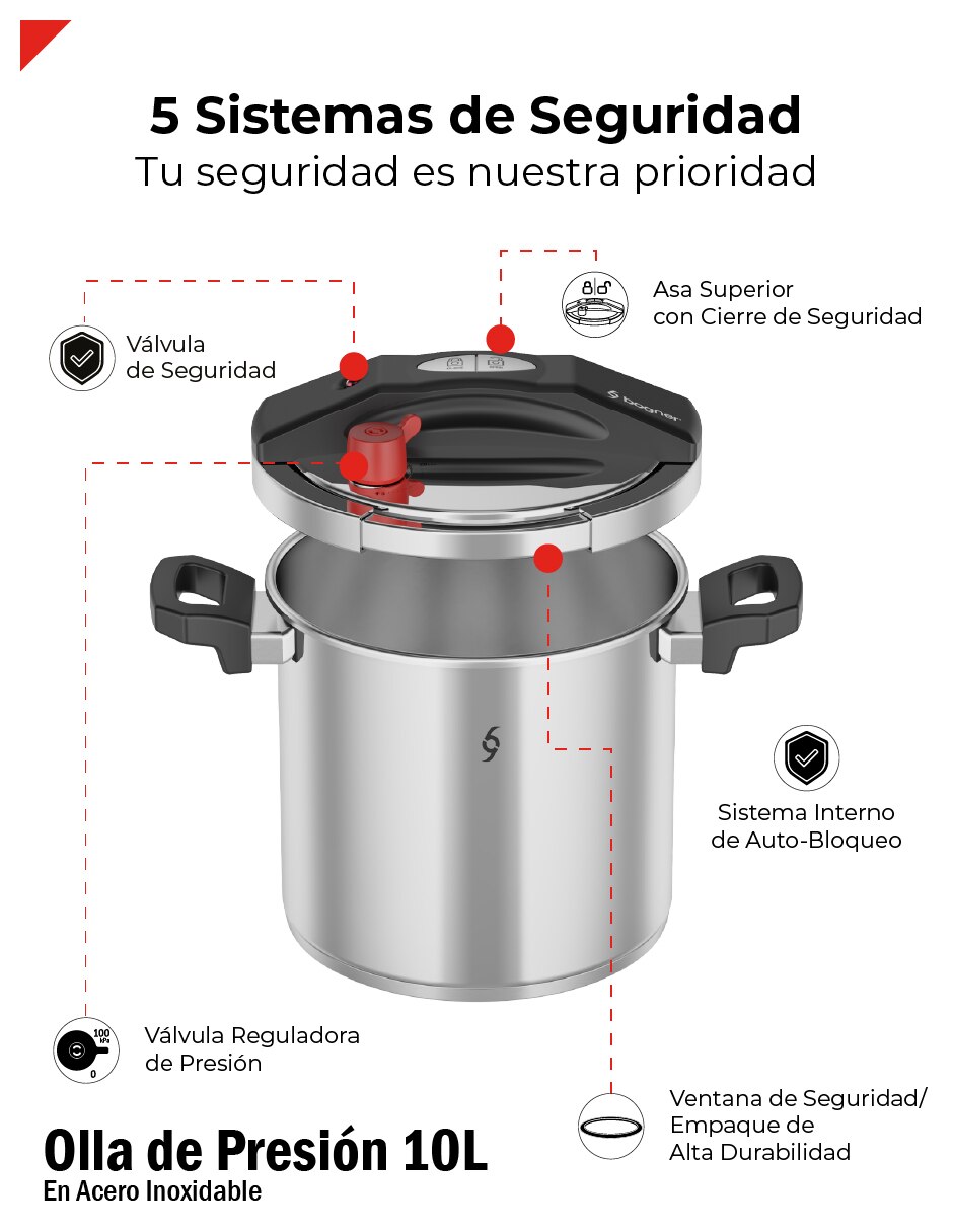 Olla presión especialidad y ollas 8