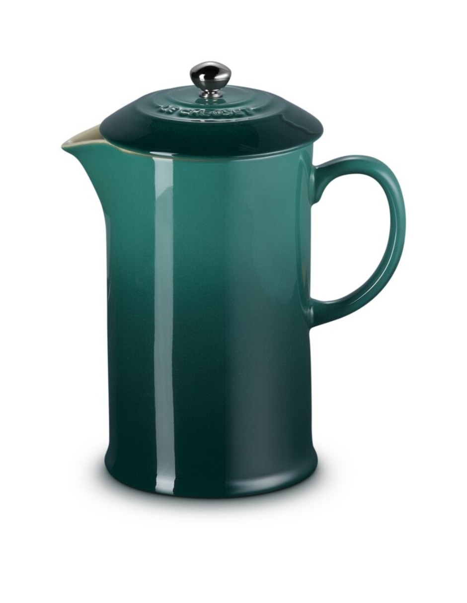 Prensa francesa café y té de cerámica de gress