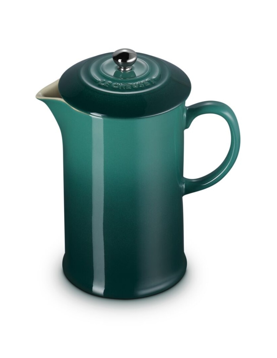 Prensa francesa café y té de cerámica de gress