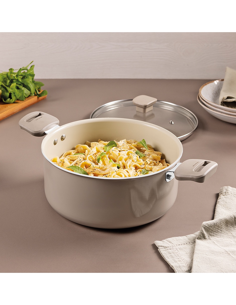 Batería de cocina Un Veronese de Aluminio Cerámica 9 piezas 14