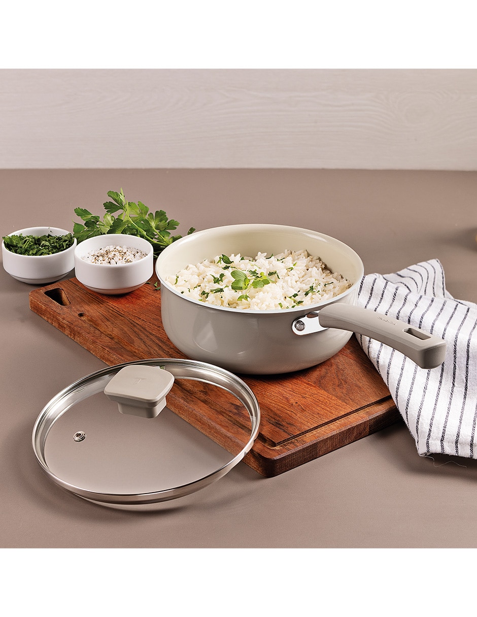 Batería de cocina Un Veronese de Aluminio Cerámica 9 piezas 3