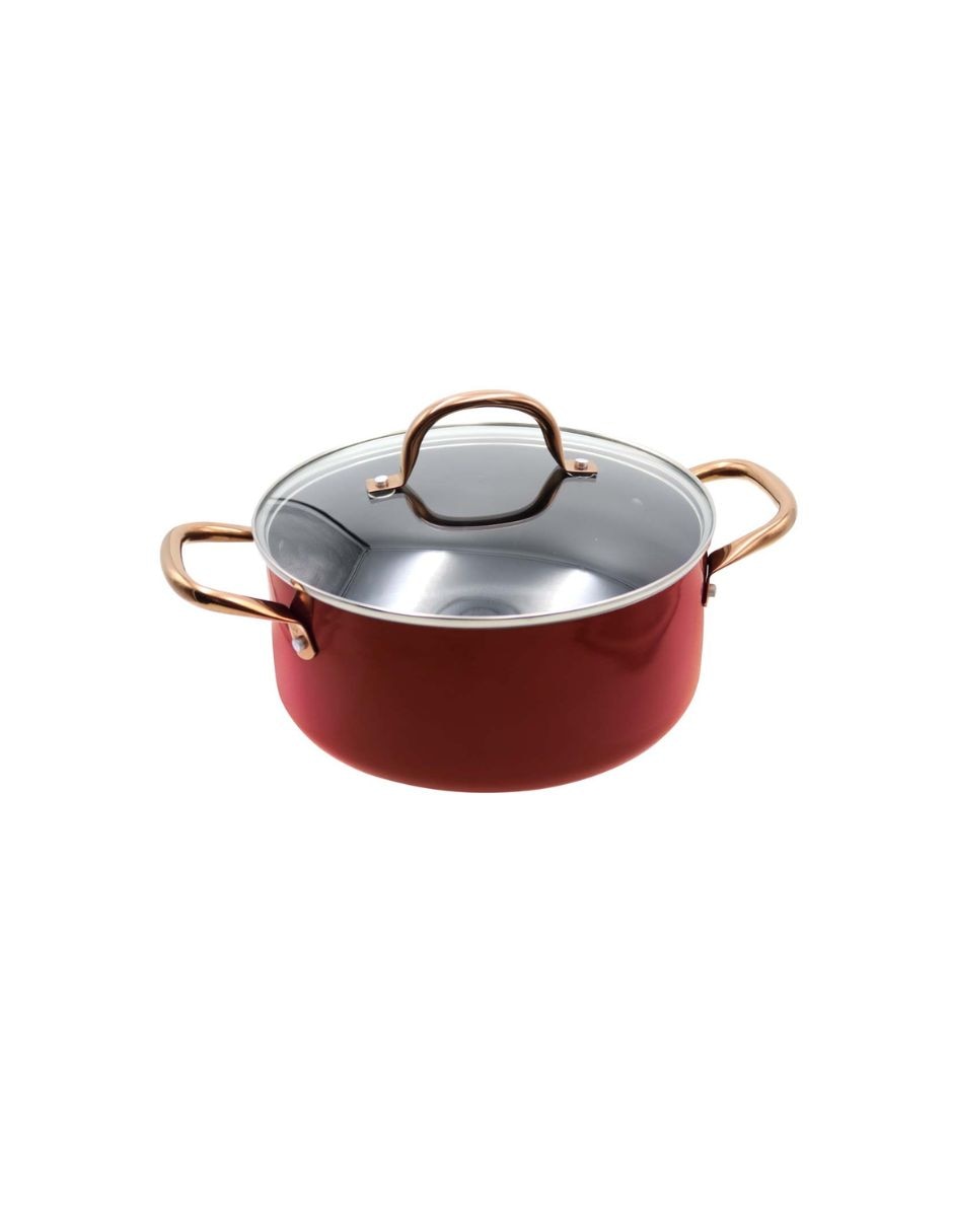 Batería de cocina 32200034 de aluminio y acero inoxidable antiadherente sin PFOA 6 piezas 3
