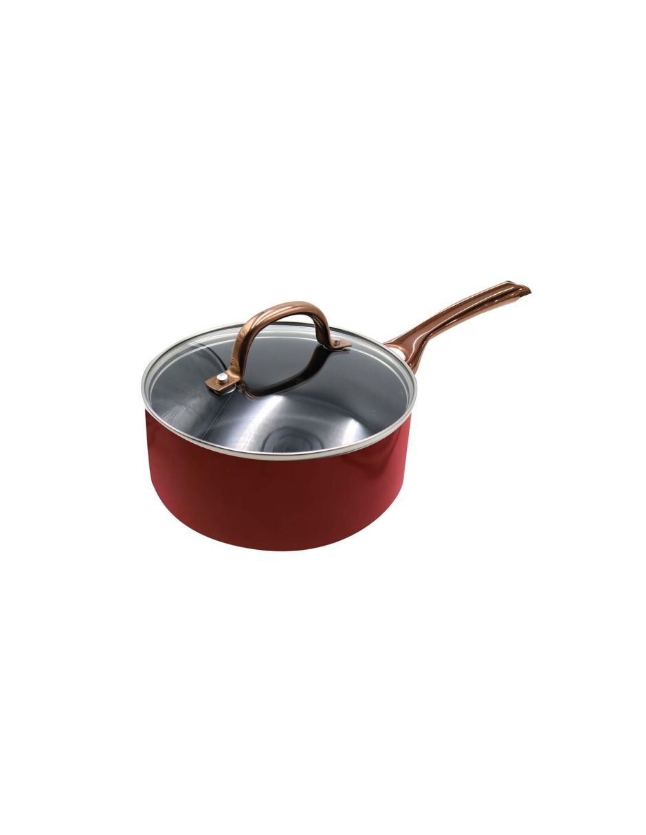 Batería de cocina 32200034 de aluminio y acero inoxidable antiadherente sin PFOA 6 piezas 5