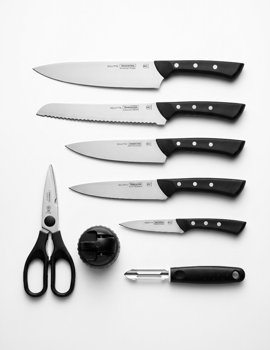 Set de cuchillos solutta 8 piezas