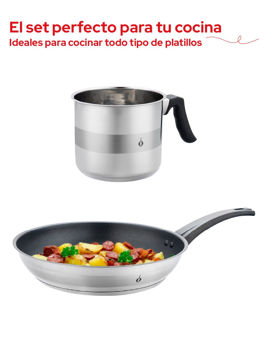 Sartén de acero inoxidable 3