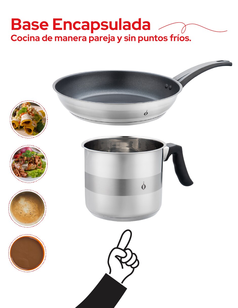 Sartén de acero inoxidable 7