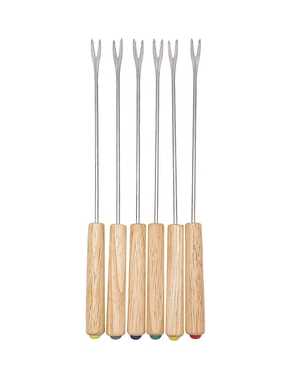 Set cubiertos de acero inoxidable 6 piezas