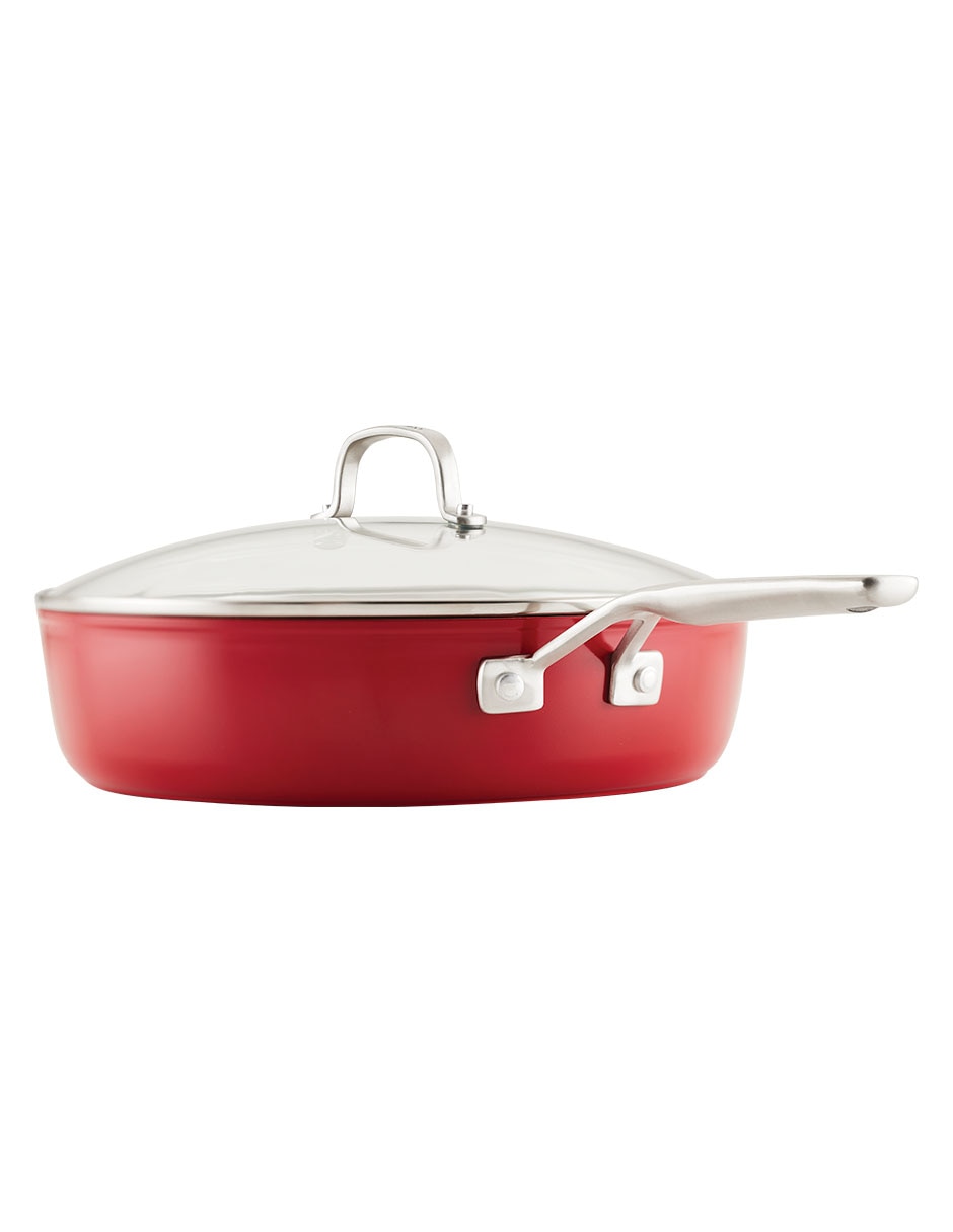 Sartén de aluminio anodizado 2 piezas 3