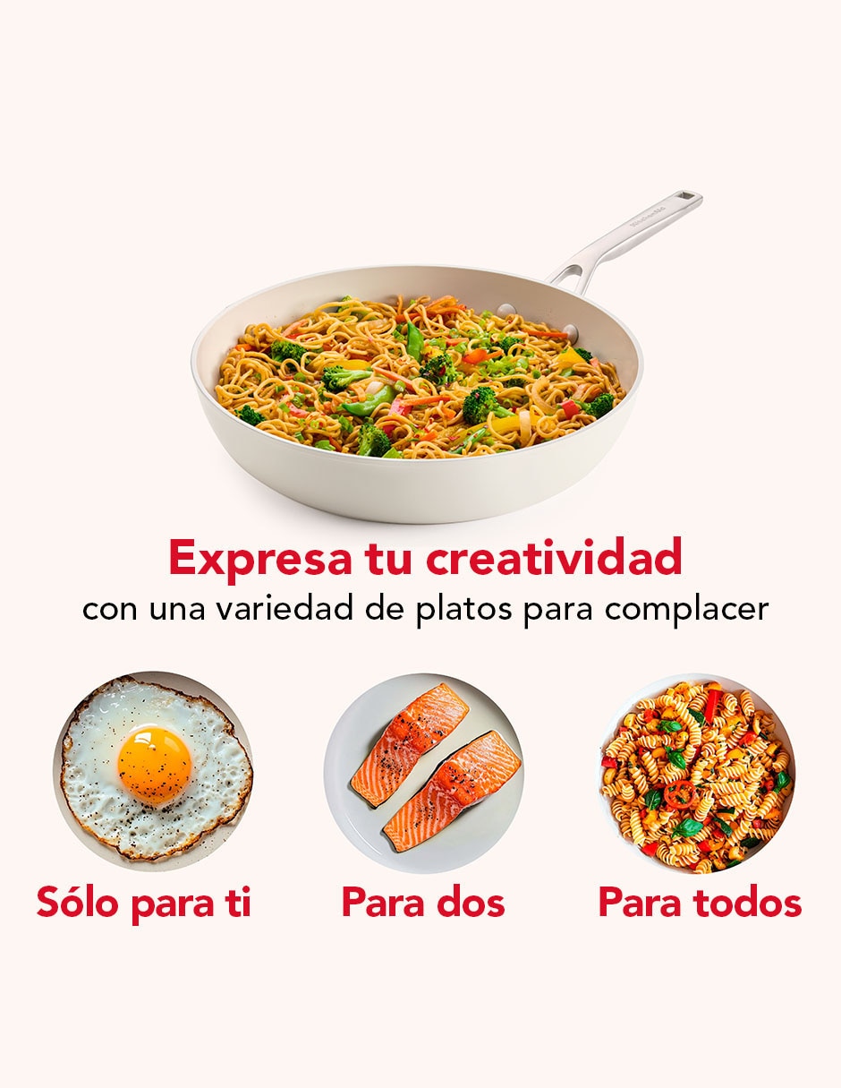 Batería de cocina 84784 de aluminio anodizado antiadherente cerámica 10 piezas piezas 13