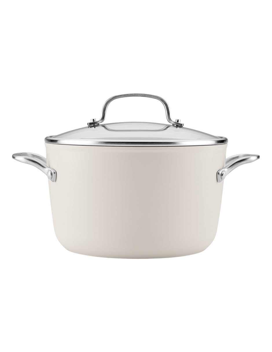 Batería de cocina 84784 de aluminio anodizado antiadherente cerámica 10 piezas piezas 5