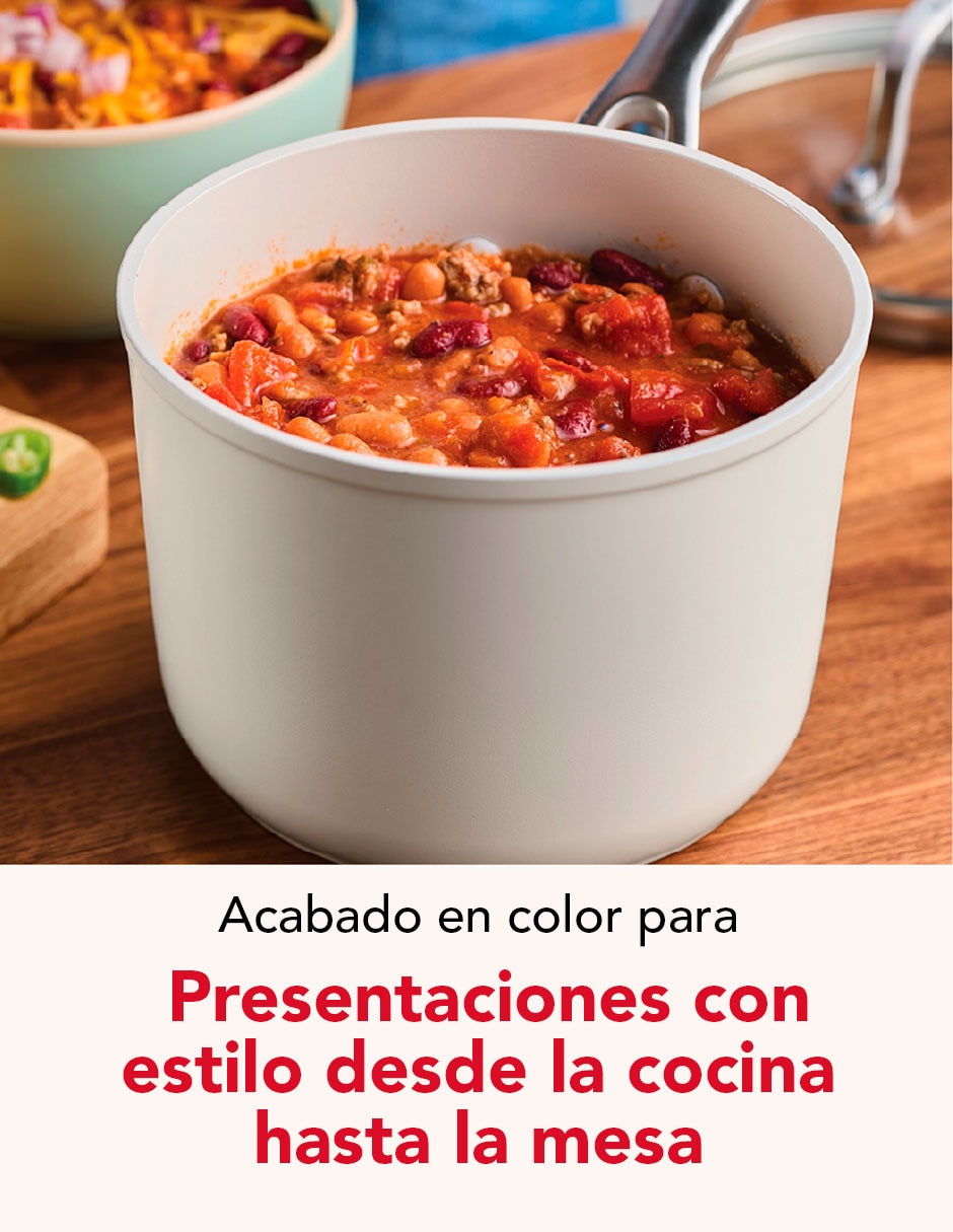 Batería de cocina 84784 de aluminio anodizado antiadherente cerámica 10 piezas piezas 10