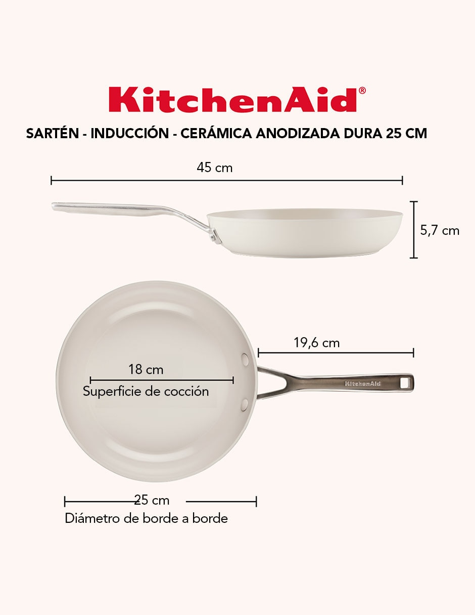 Sartén de aluminio anodizado 1 pieza 4