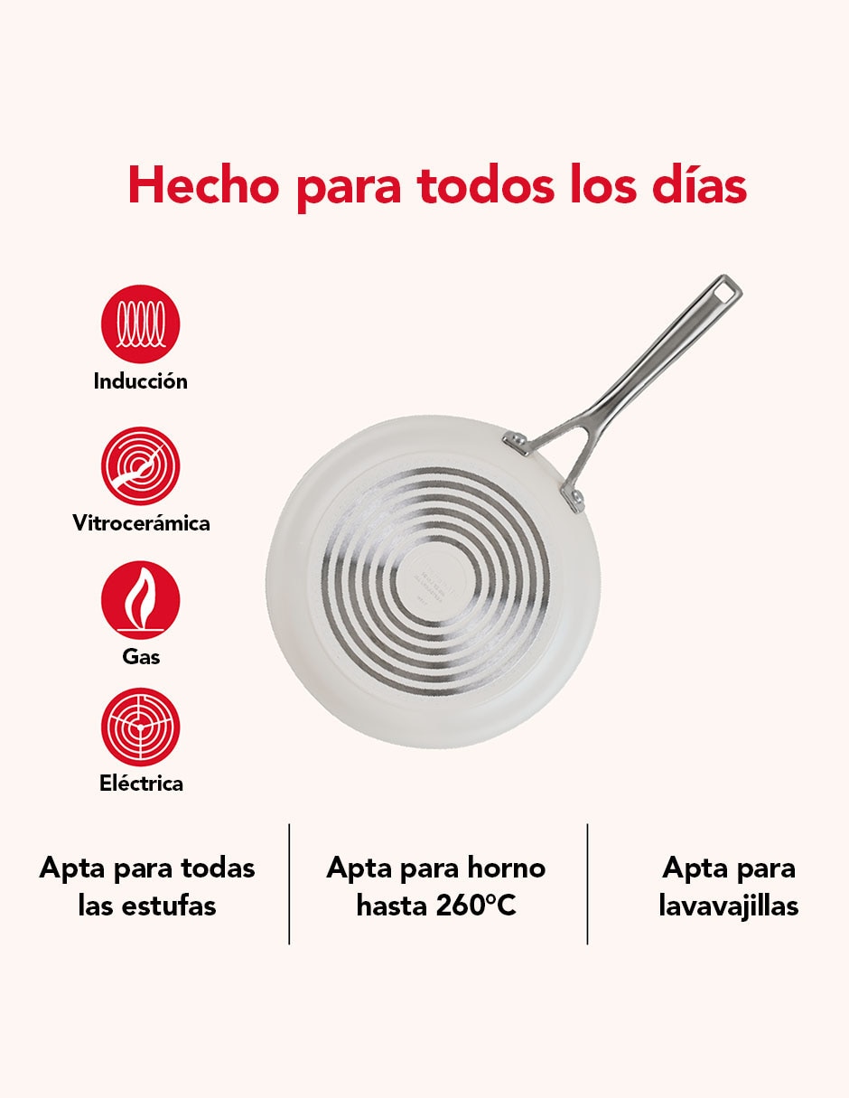 Sartén de aluminio anodizado 1 pieza 5