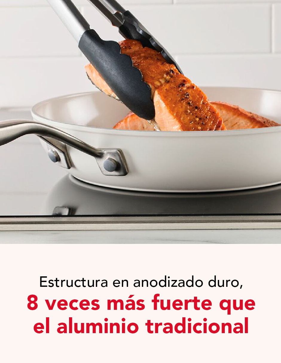 Sartén de aluminio anodizado 1 pieza 7