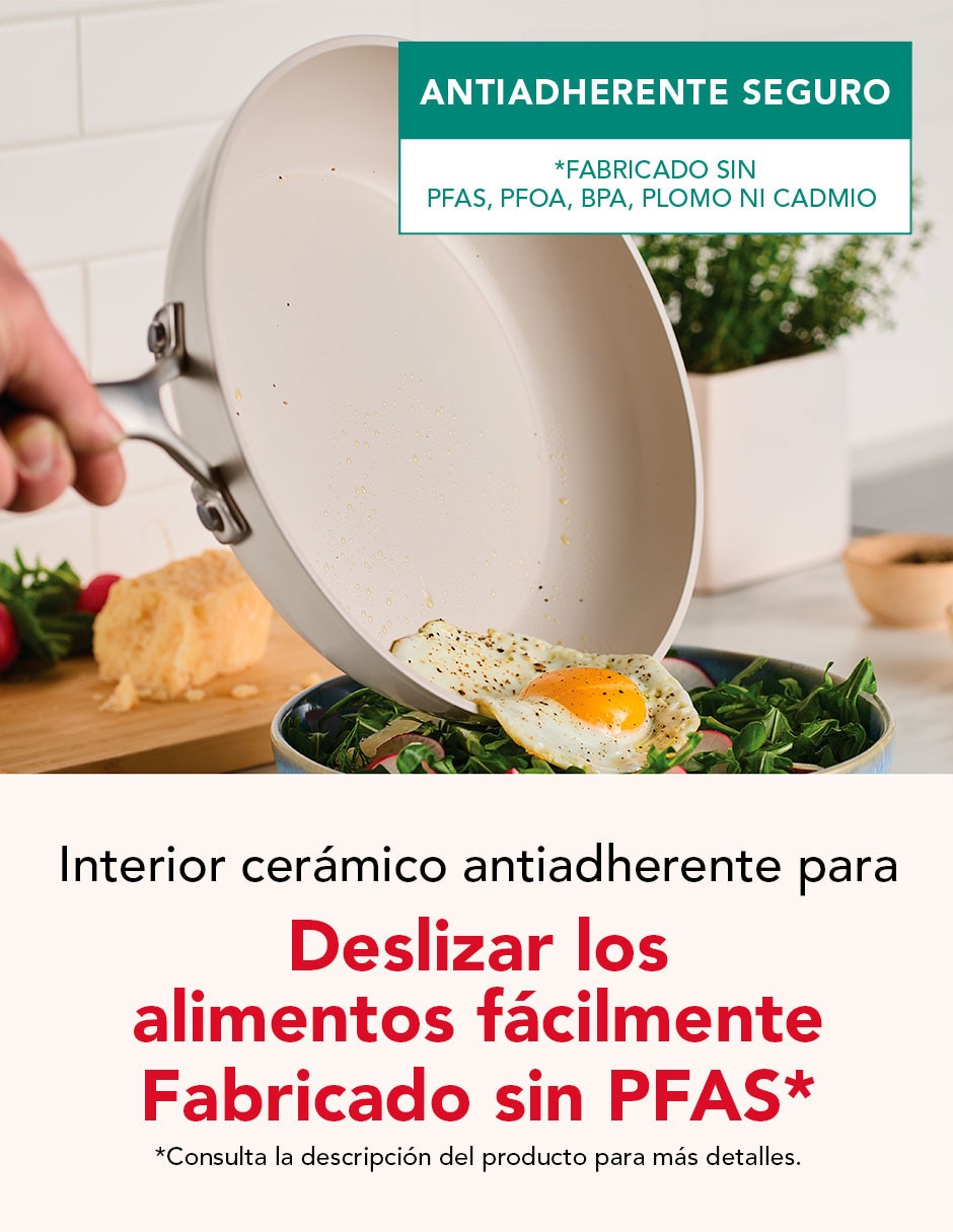 Set de sartenes de aluminio anodizado 2 piezas 8