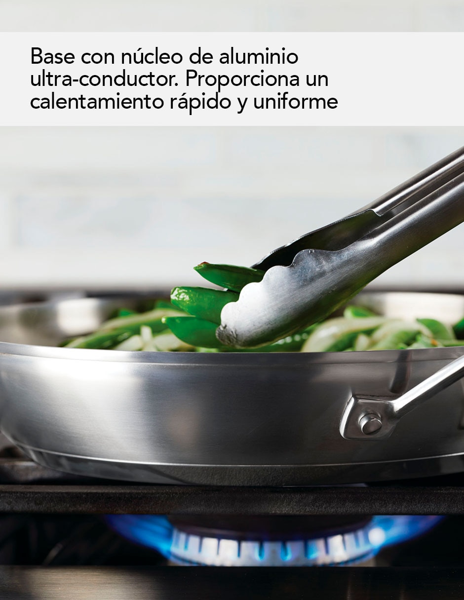 Sartén de acero inoxidable 5