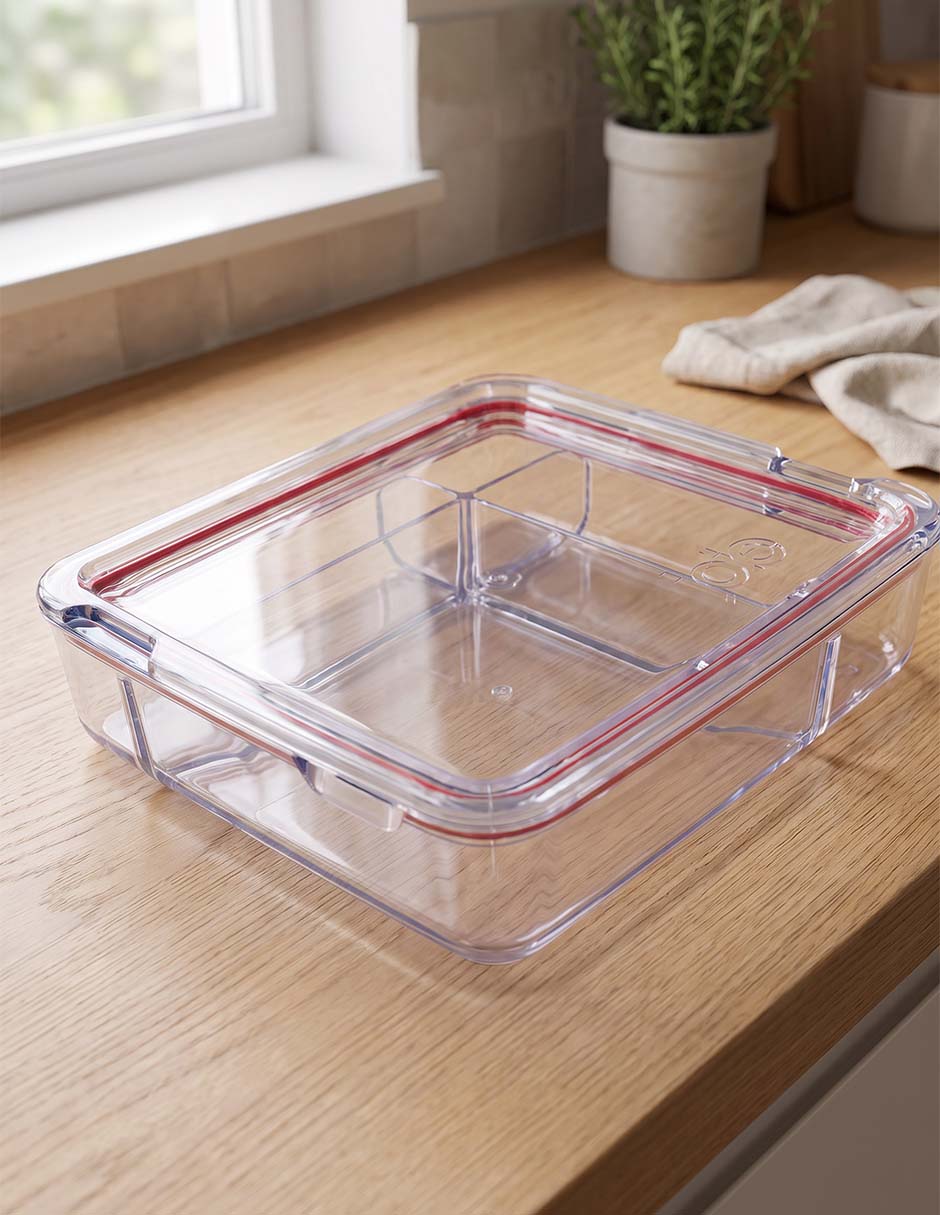 Contenedor para sándwich de plástico Contenedor para sándwich de plástico