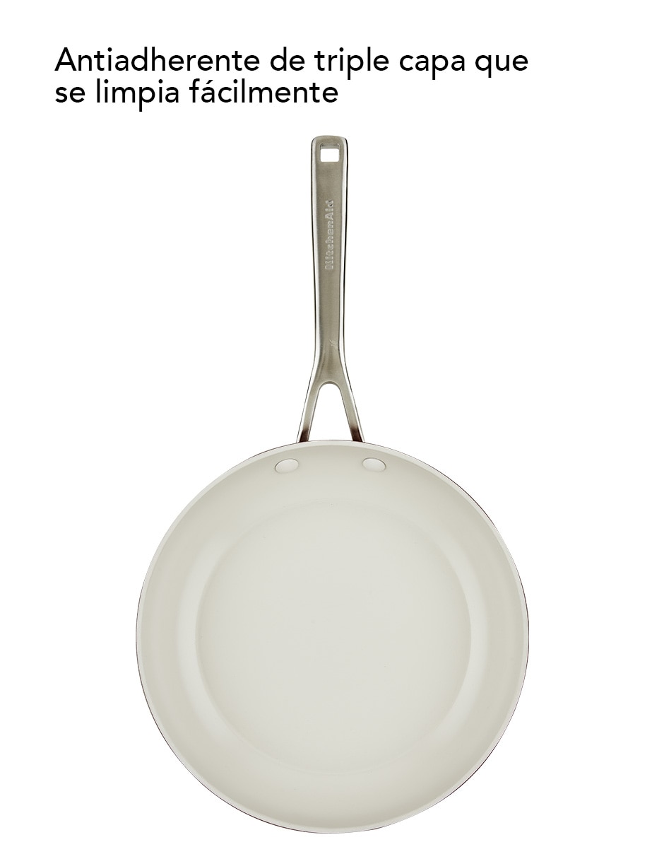 Batería de cocina 84845 de aluminio anodizado antiadherente cerámica 10 piezas Batería de cocina 84845 de aluminio anodizado antiadherente cerámica 10 piezas