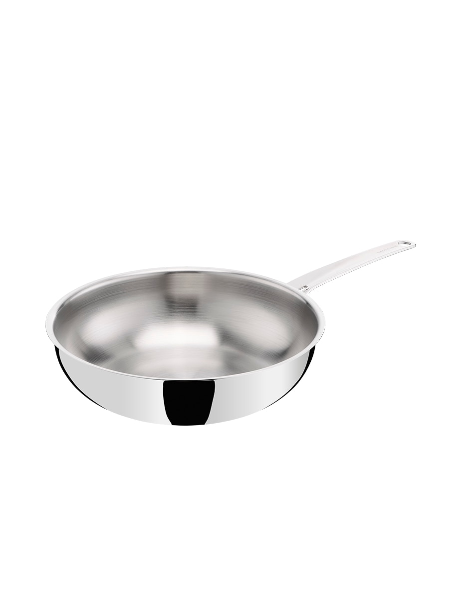 Sartén wok la prima de acero inoxidable 1 pieza 1
