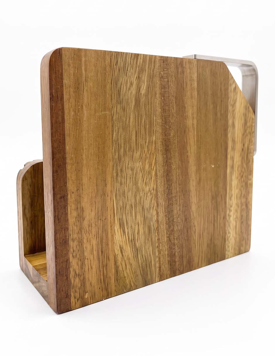 Servilletero de madera 4
