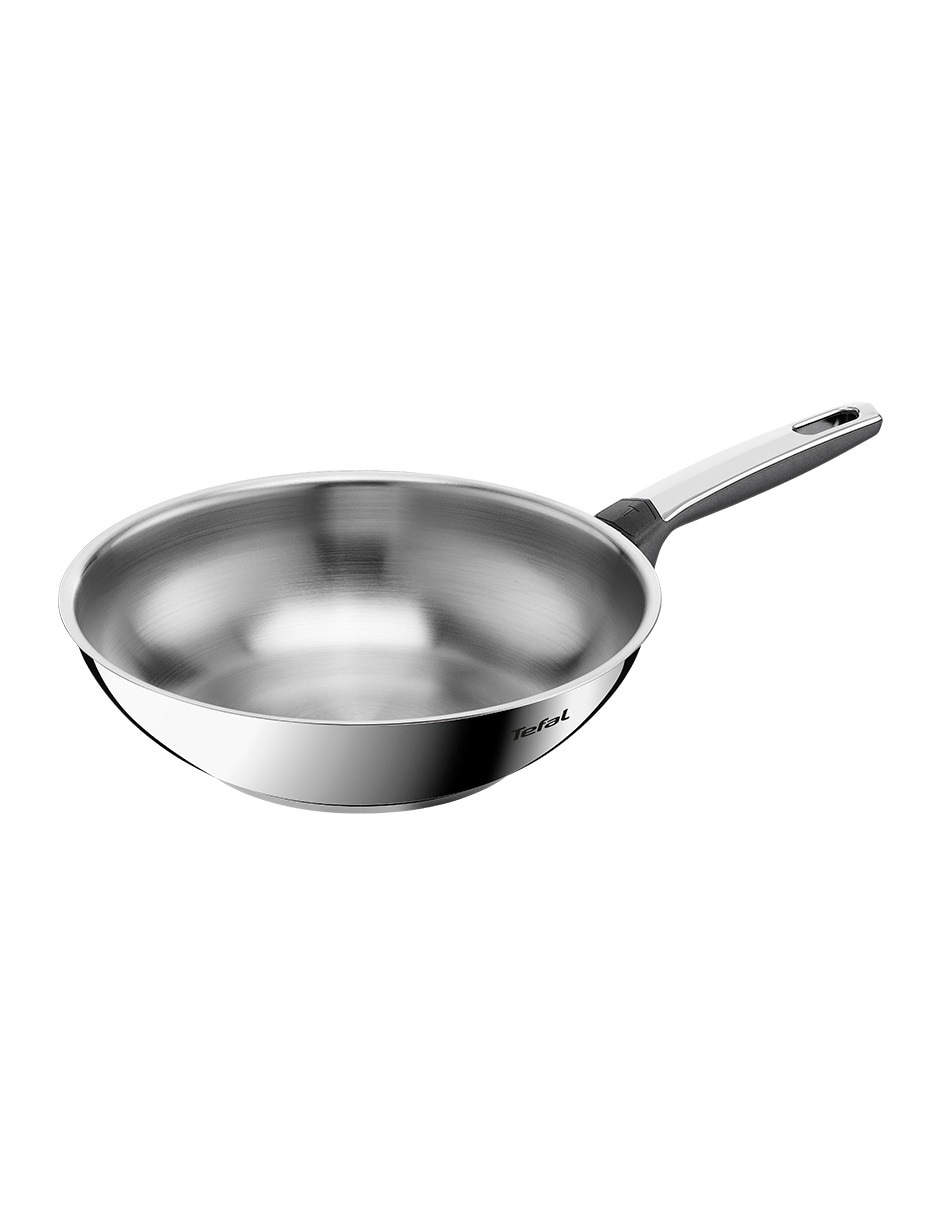 Sartén Wok Emotion de acero inoxidable 1
