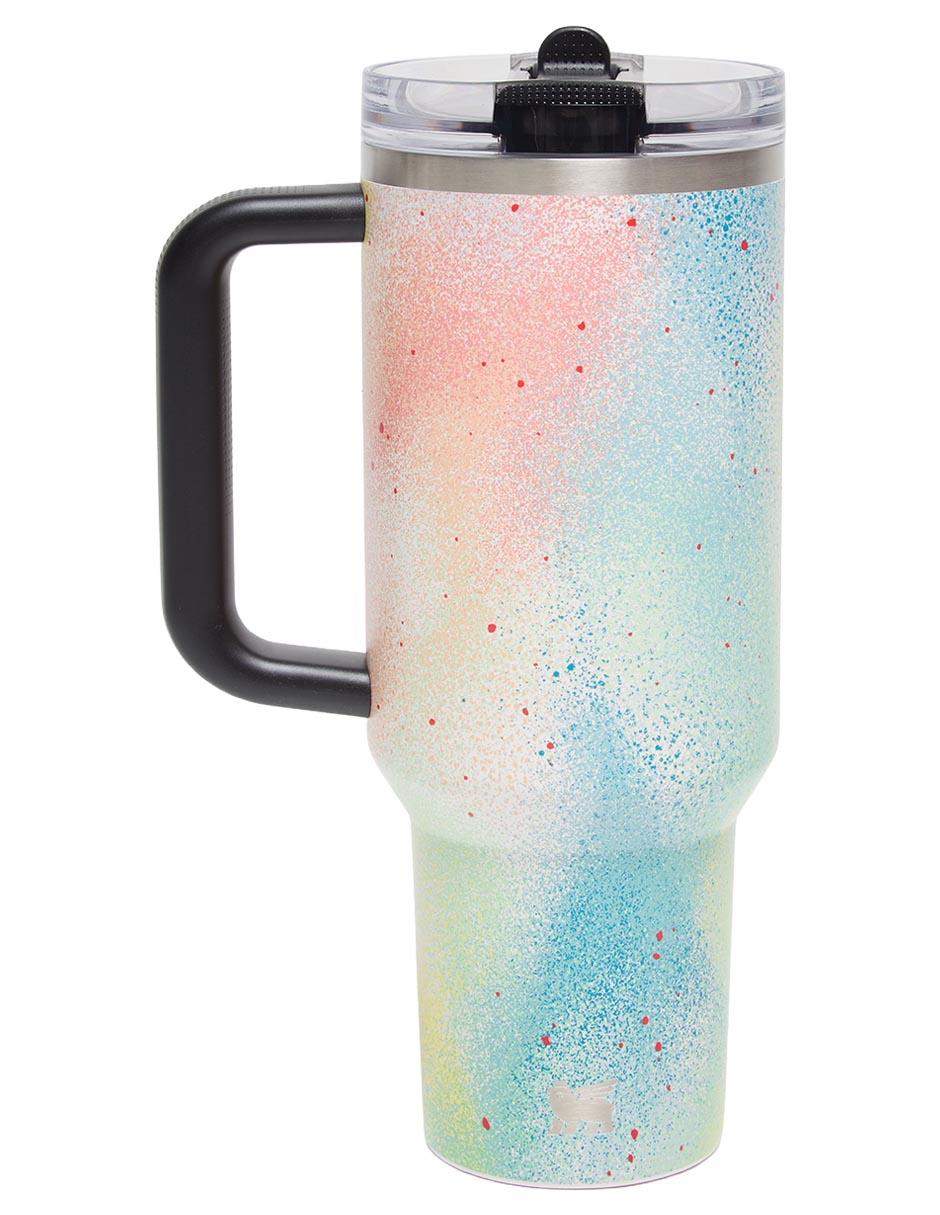 Termo de acero inoxidable con tapa rosca 1.2 L 2