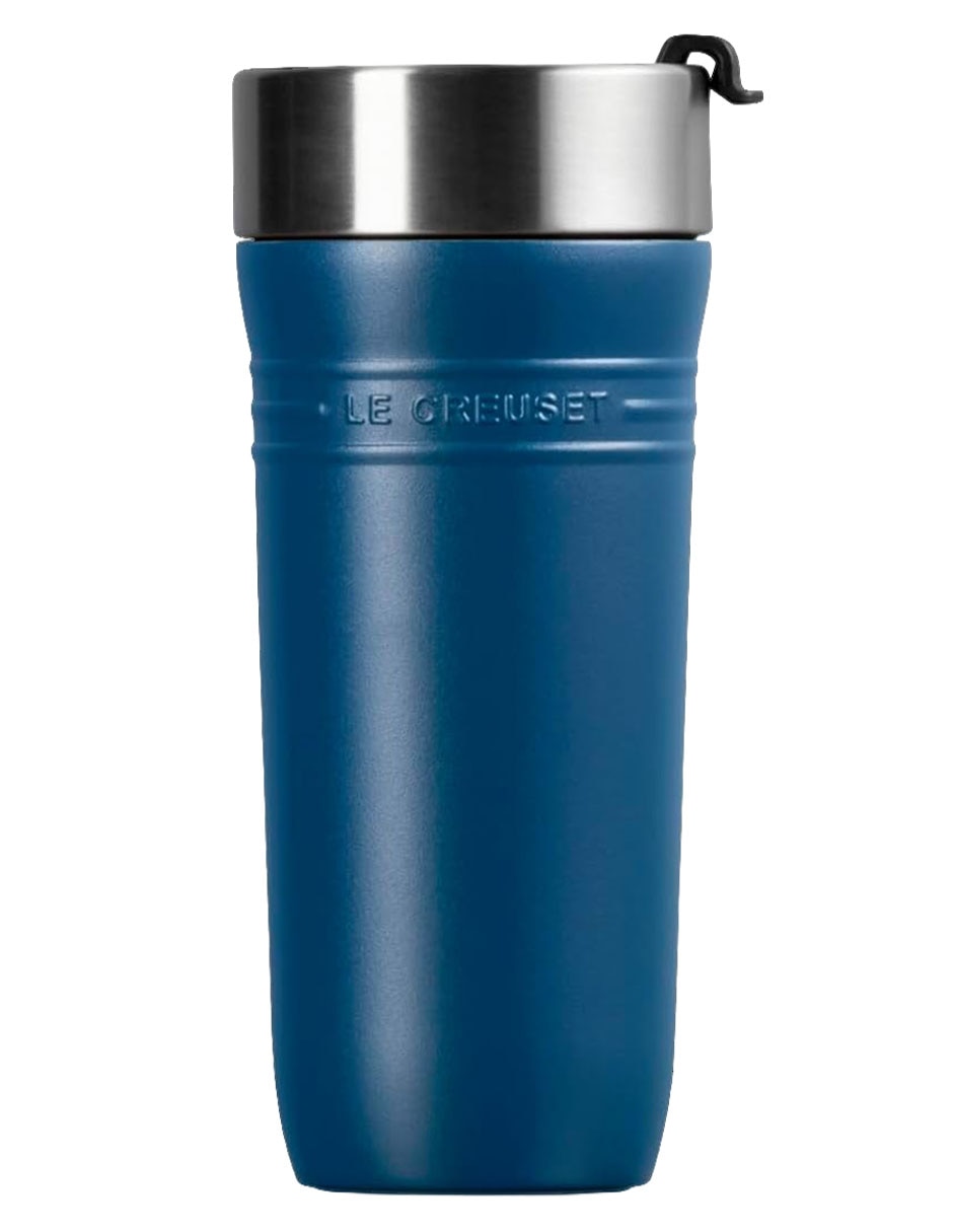 Termo de acero inoxidable con tapa flip top Termo de acero inoxidable con tapa flip top