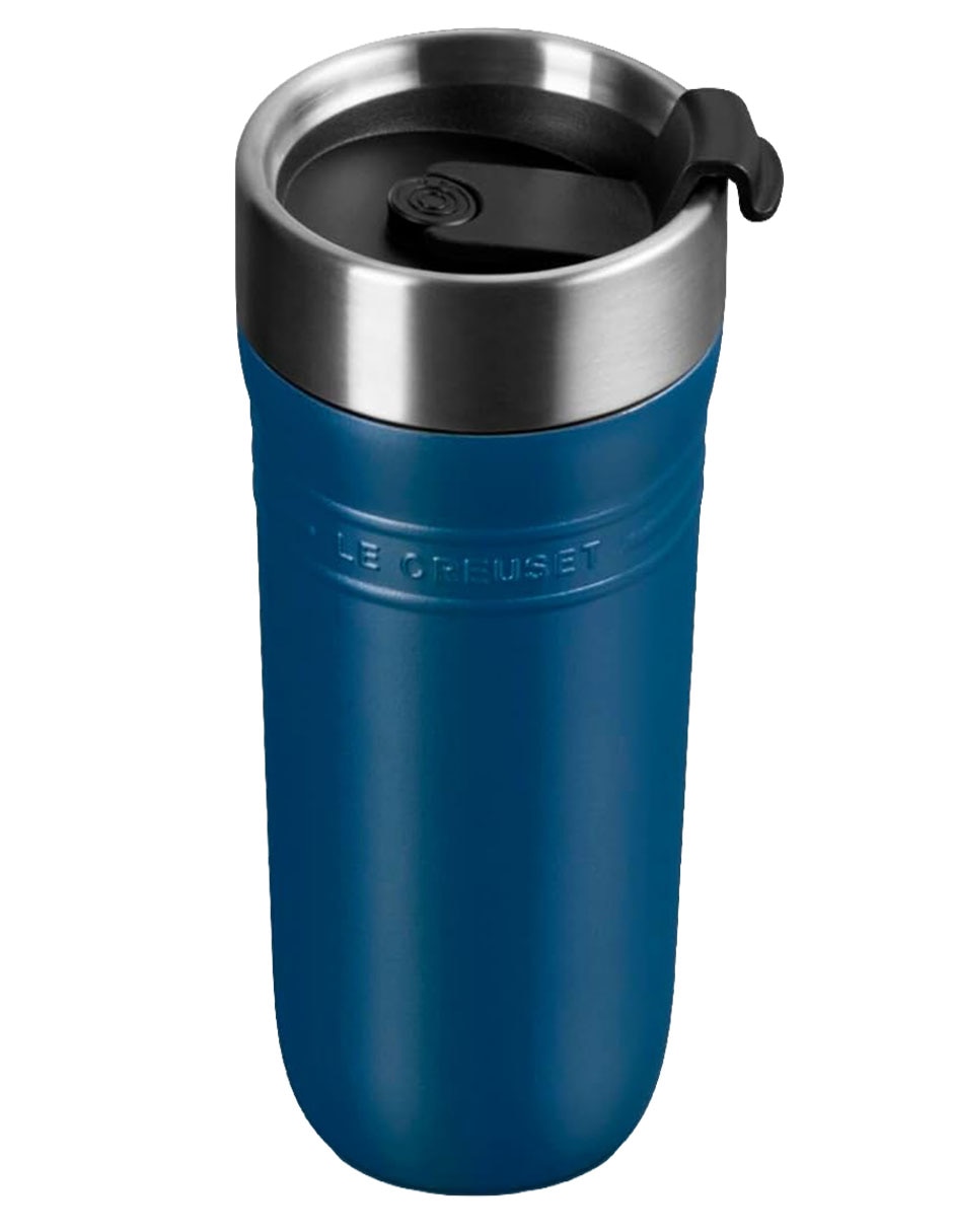 Termo de acero inoxidable con tapa flip top 4