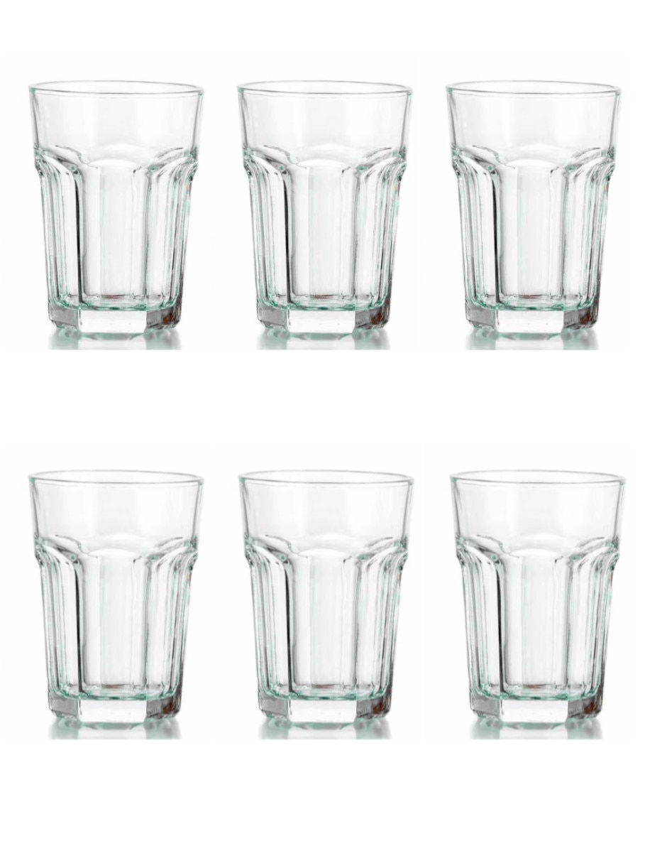 Set de vasos para agua con 6 piezas Set de vasos para agua con 6 piezas