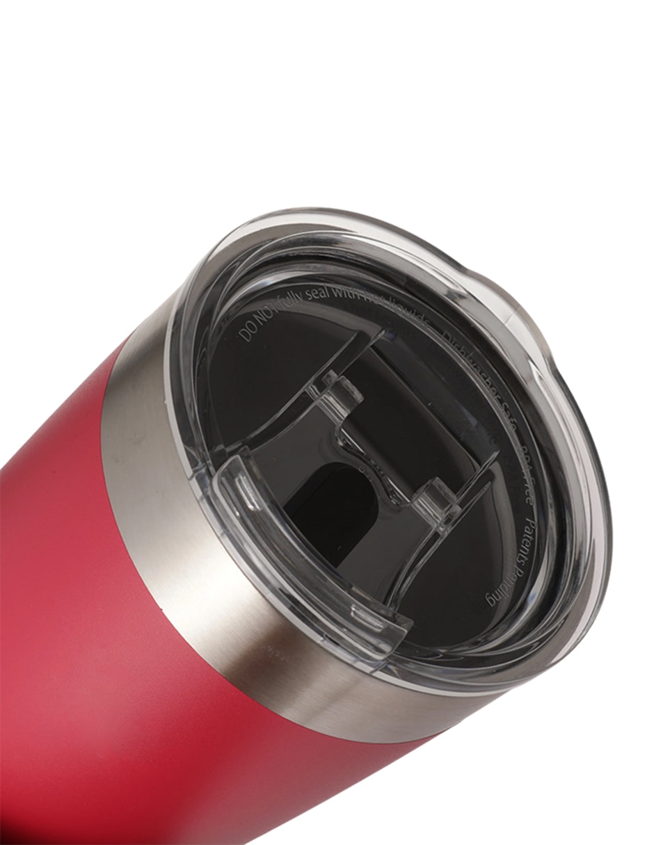 Termo doble pared de acero inoxidable senpai tumbler 20oz con tapa flip top 3