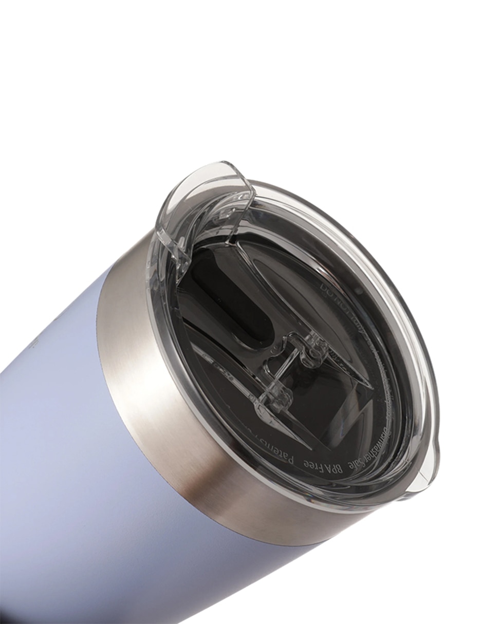 Termo doble pared tumbler 20oz con tapa flip top 2
