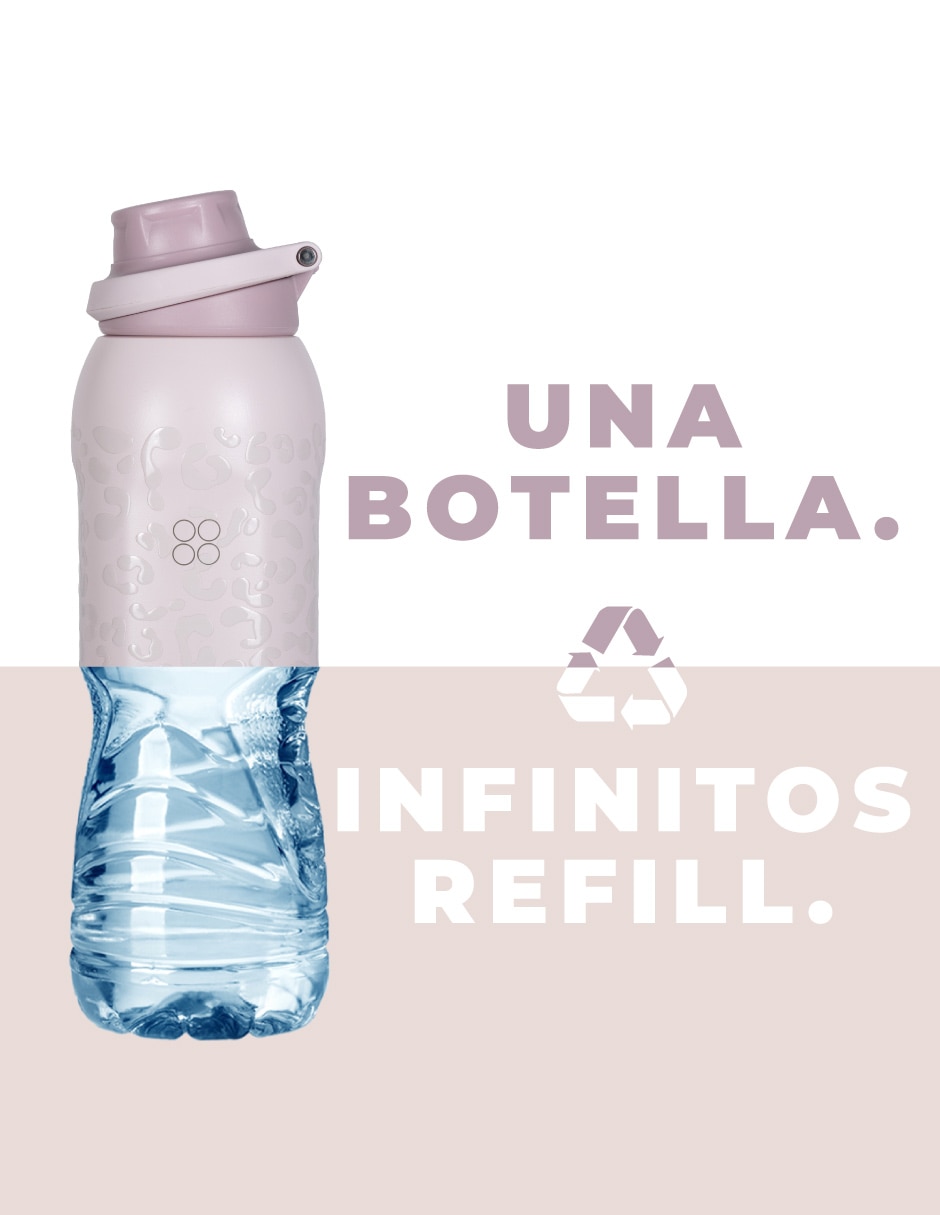 Termo de acero inoxidable Capri con tapa rosca 1 L 4