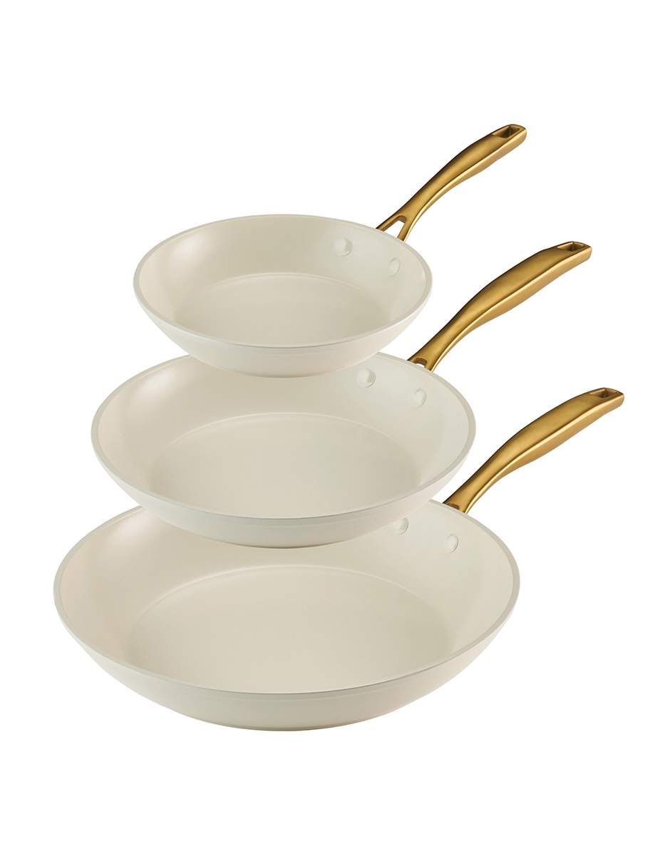 Set de sartenes de aluminio 3 piezas 3