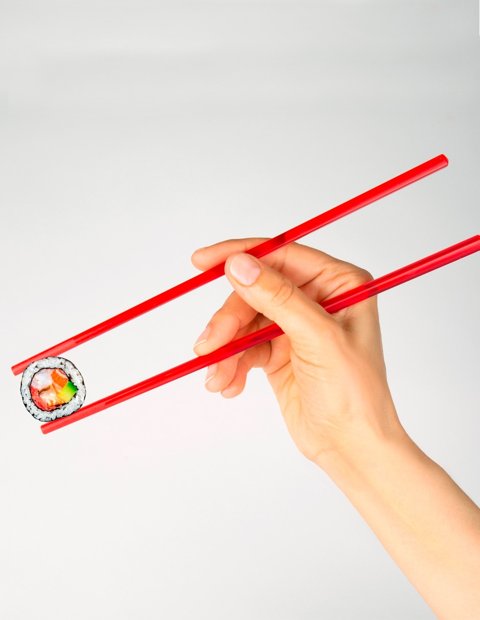 Palillos chinos de plástico 2