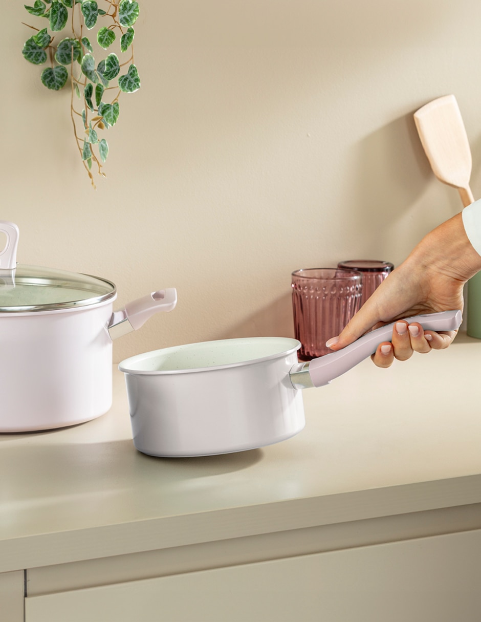 Batería de cocina t-fal g861s745 de aluminio antiadherente minerales naturales 7 piezas 3