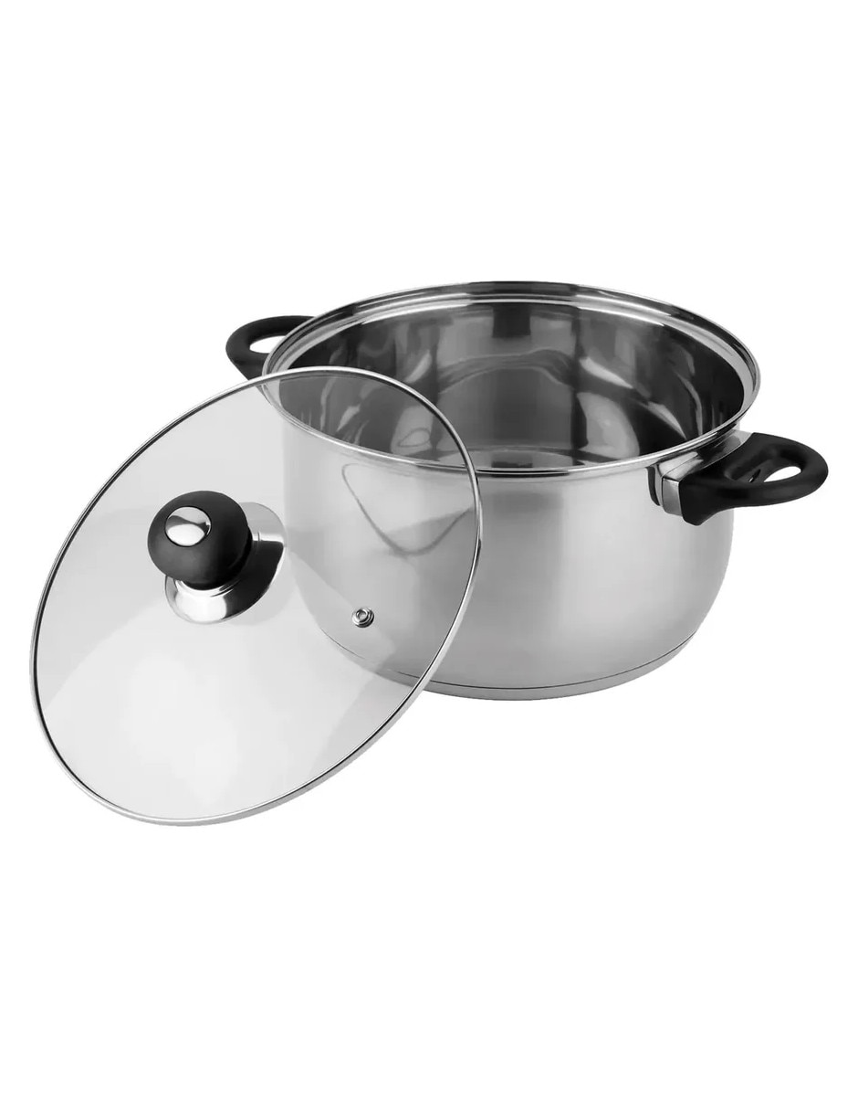 Batería de cocina Monterrey12 de acero inoxidable 12 piezas 2