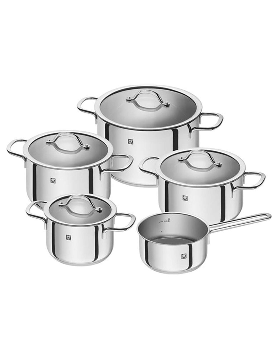 Batería de cocina 66330-000 antiadherente sin antiadherente 9 piezas Batería de cocina 66330-000 antiadherente sin antiadherente 9 piezas