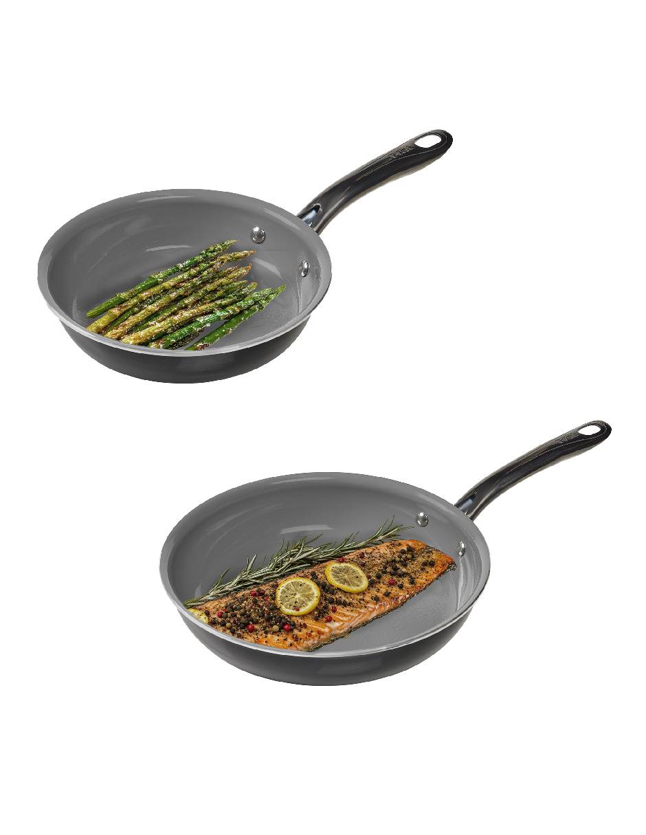 Set de sartenes de aluminio 2 piezas