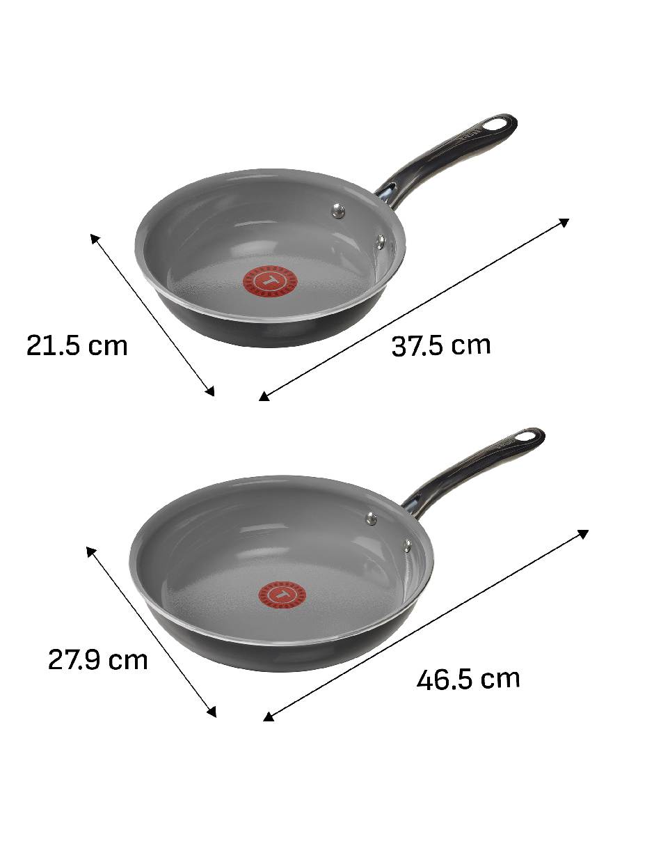 Set de sartenes de aluminio 2 piezas 5