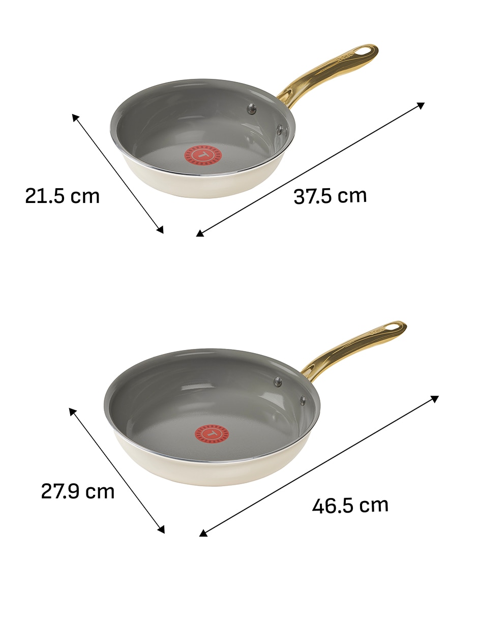 Set de sartenes de aluminio 2 piezas 6