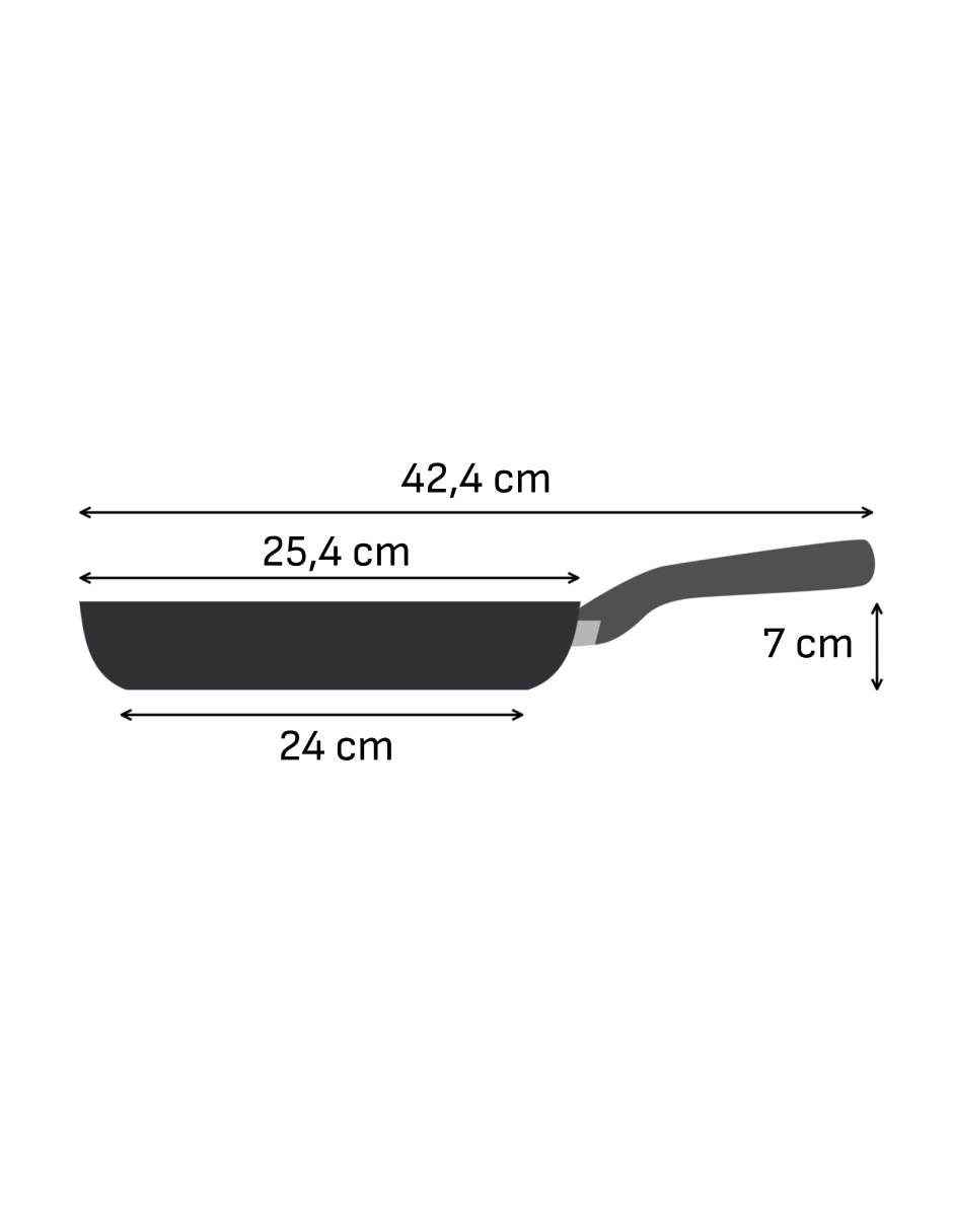 Sartén Extra+ de aluminio 4