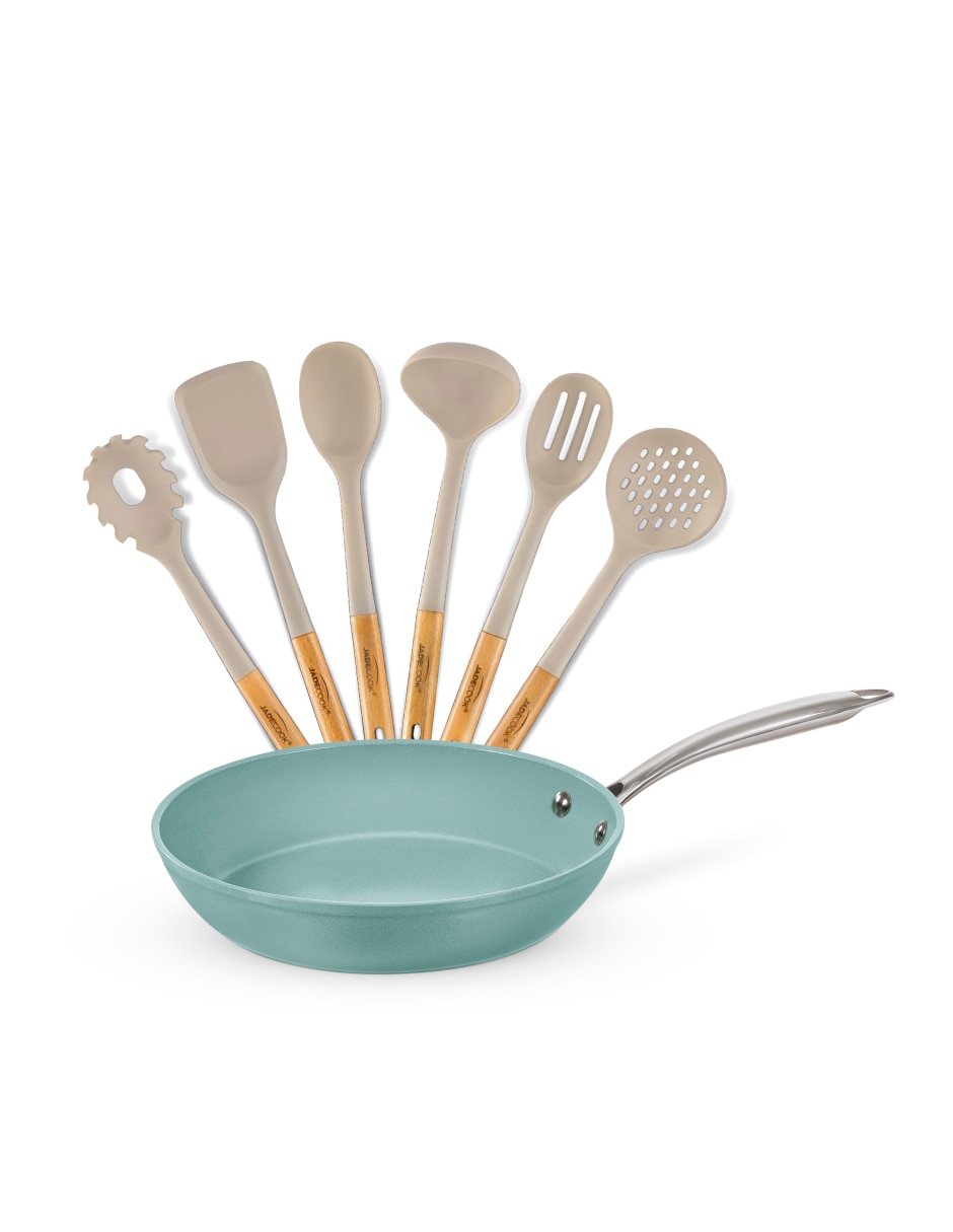Sartén Jade Chef de aluminio 8 piezas Sartén Jade Chef de aluminio 8 piezas