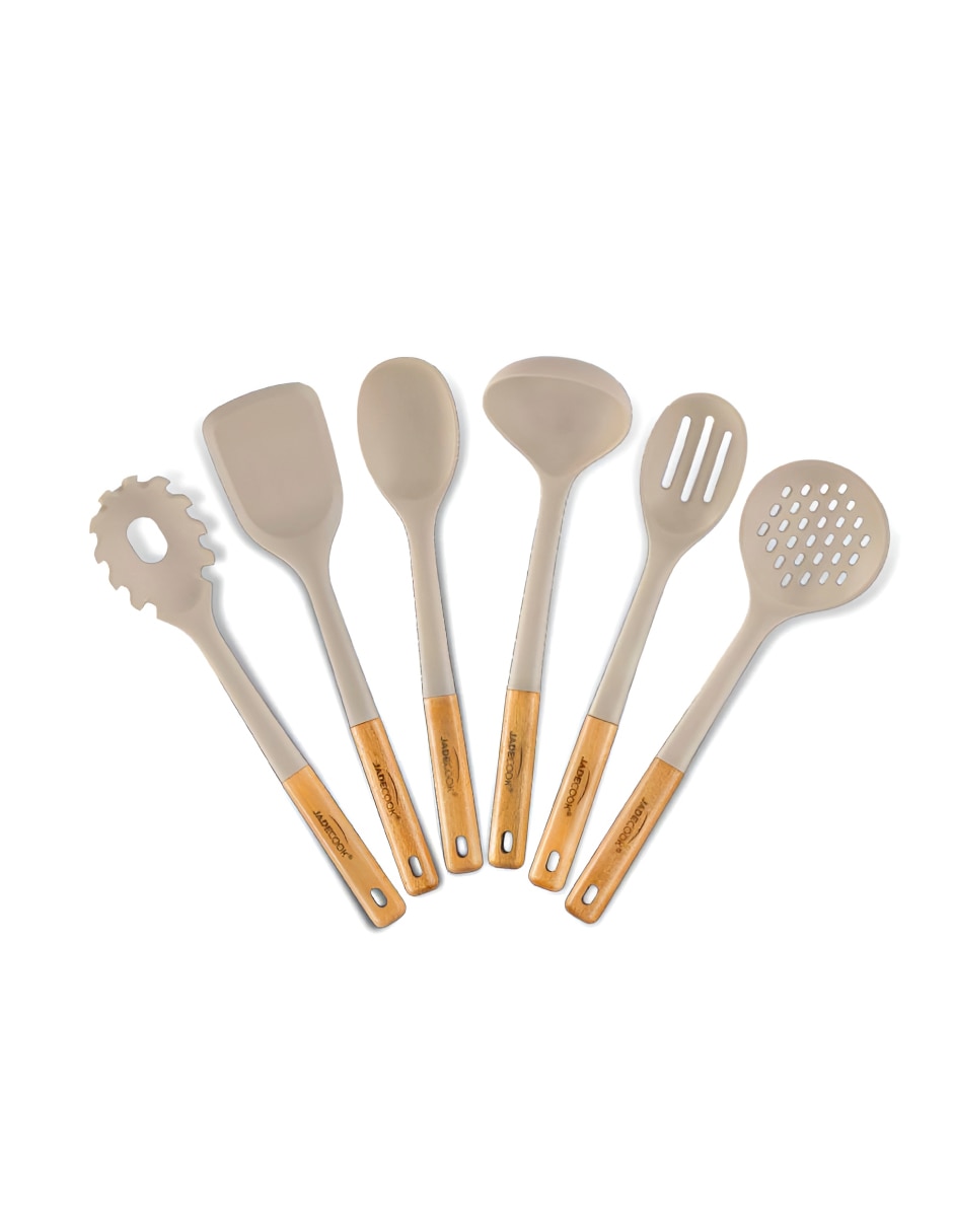 Sartén Jade Chef de aluminio 8 piezas 6