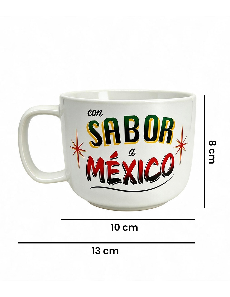 Set de tazas clásica México 3 piezas 6
