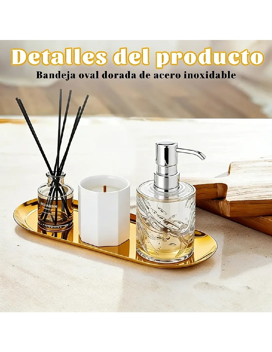 Set bandeja de metal 2