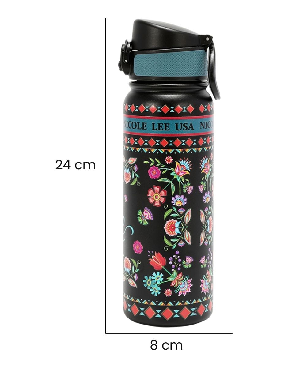 Termo de acero inoxidable keep dreaming con tapa push pull 4
