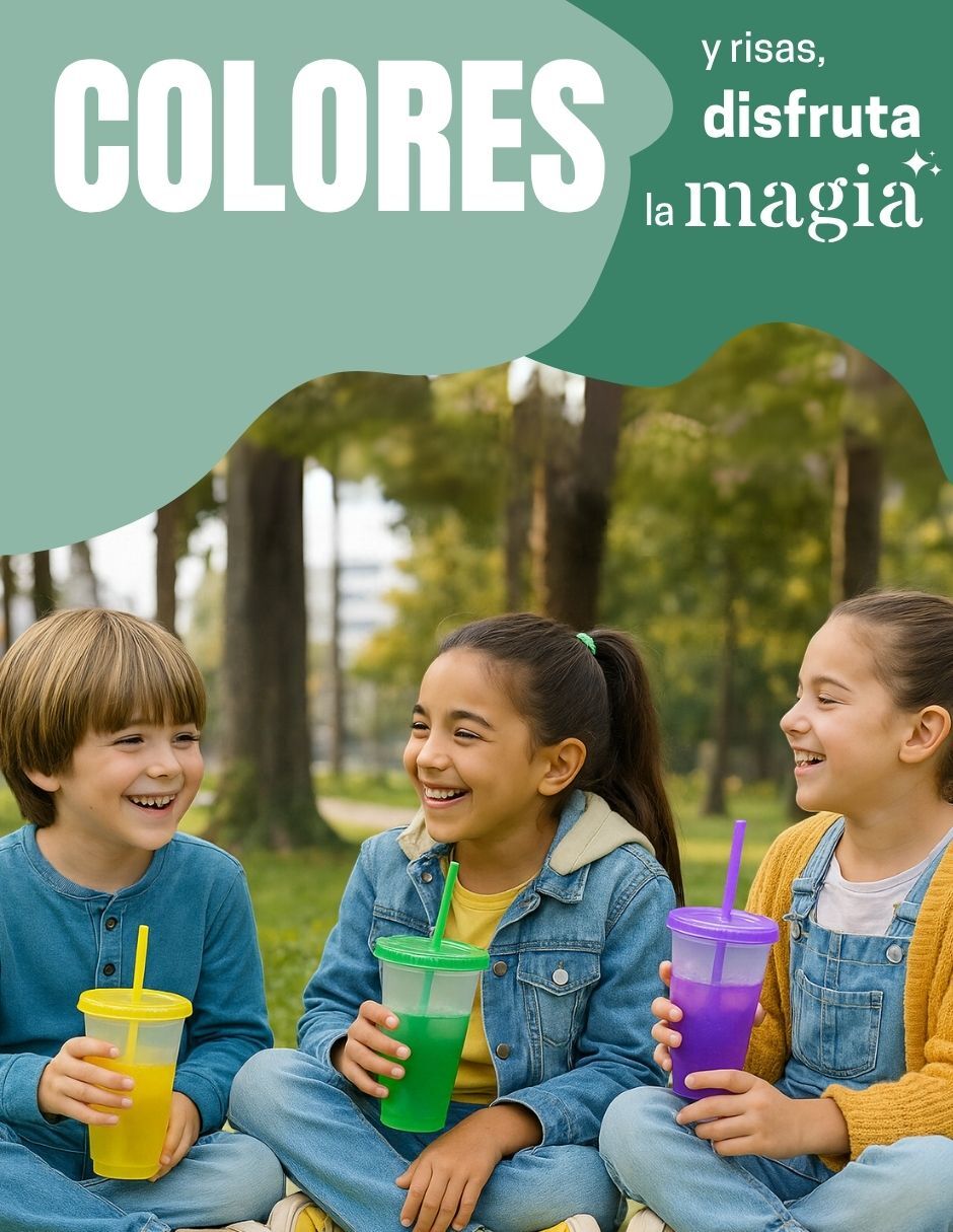 Vaso para agua de plástico con 18 piezas 5