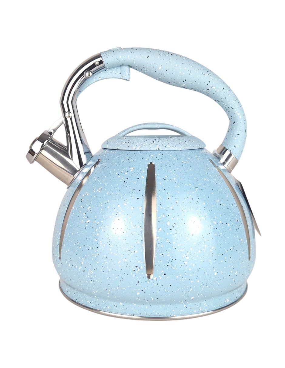 Tetera silbadora de acero inoxidable